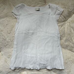 Aritzia Wilfred Free White Blouse